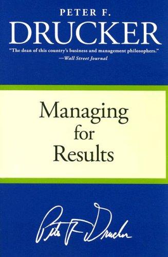 Cover image for managing for results