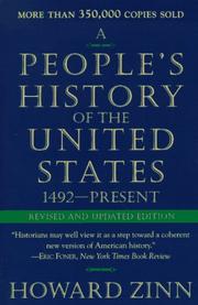 Cover image for A people's history of the United States