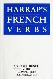 Cover image for Harrap's French Verbs