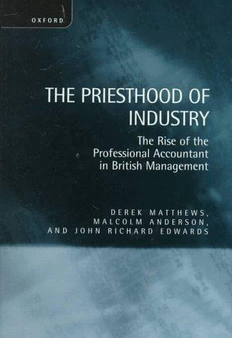 Cover image for priesthood of industry