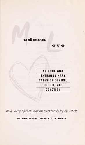 Cover image for Modern Love
