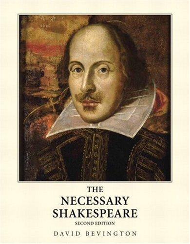 Cover image for Necessary Shakespeare, The (2nd Edition)