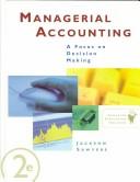 Cover image for Managerial Accounting