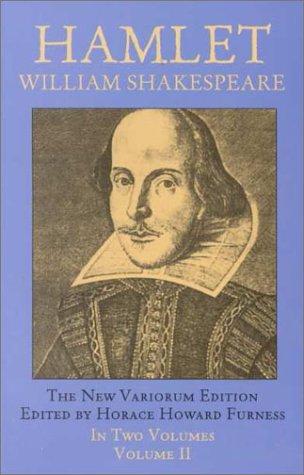 Cover image for Hamlet: Variorum Edition, Vol. 1 (Hamlet)
