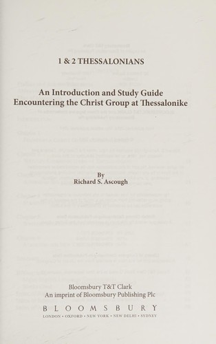 Cover image for 1 & 2 Thessalonians