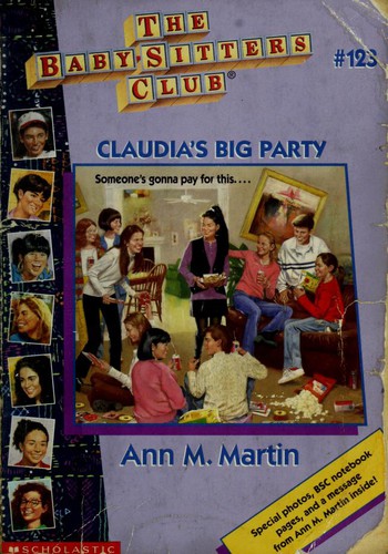 Cover image for Claudia's Big Party (Baby-Sitters Club)