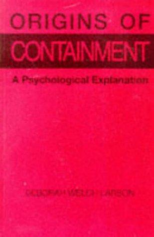 Cover image for Origins of Containment