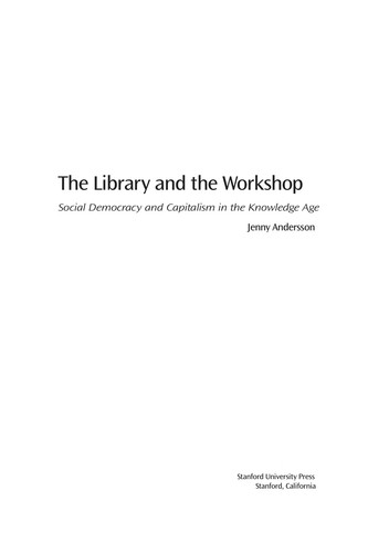 Cover image for The library and the workshop