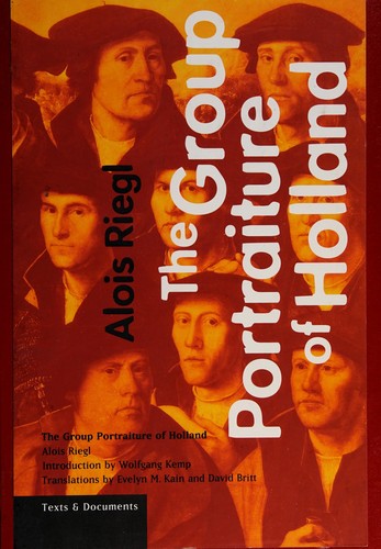 Cover image for The Group Portraiture of Holland (Texts & Documents)