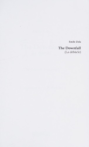 Cover image for The downfall (La débâcle)