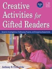 Cover image for Creative Activities for Gifted Readers (3-6)